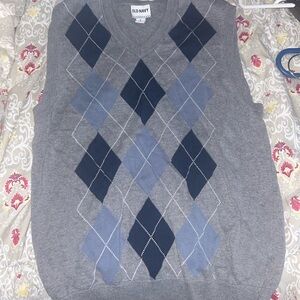 Old navy argyle sweater vest
